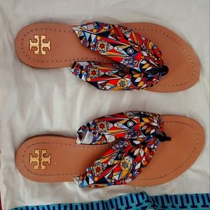 Tory Burch Flip Flops. Size 7. Great Condition.